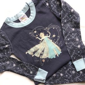Hanna Andersson x Disney Elsa PJs 120